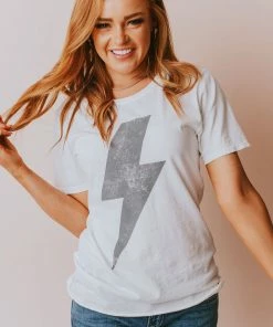 Recycled Karma Tops Licensed ACDC Tee