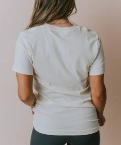 Vendor-unknown Tops Malibu Beach Club Tee Ivory