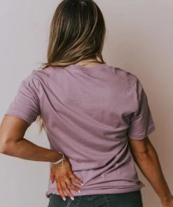 Vendor-unknown Tops Malibu Tennis Club Tee Orchid